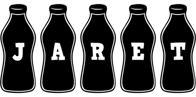 Jaret bottle logo