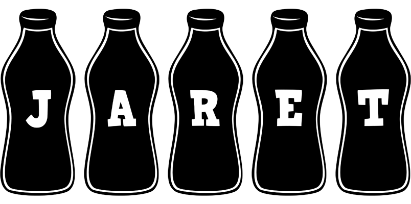 Jaret bottle logo