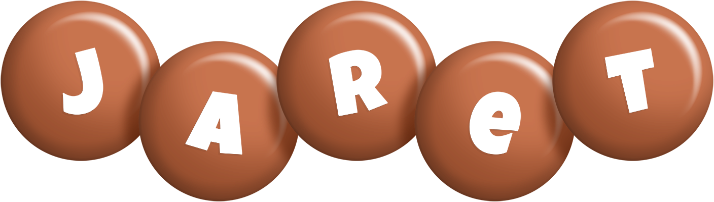 Jaret candy-brown logo