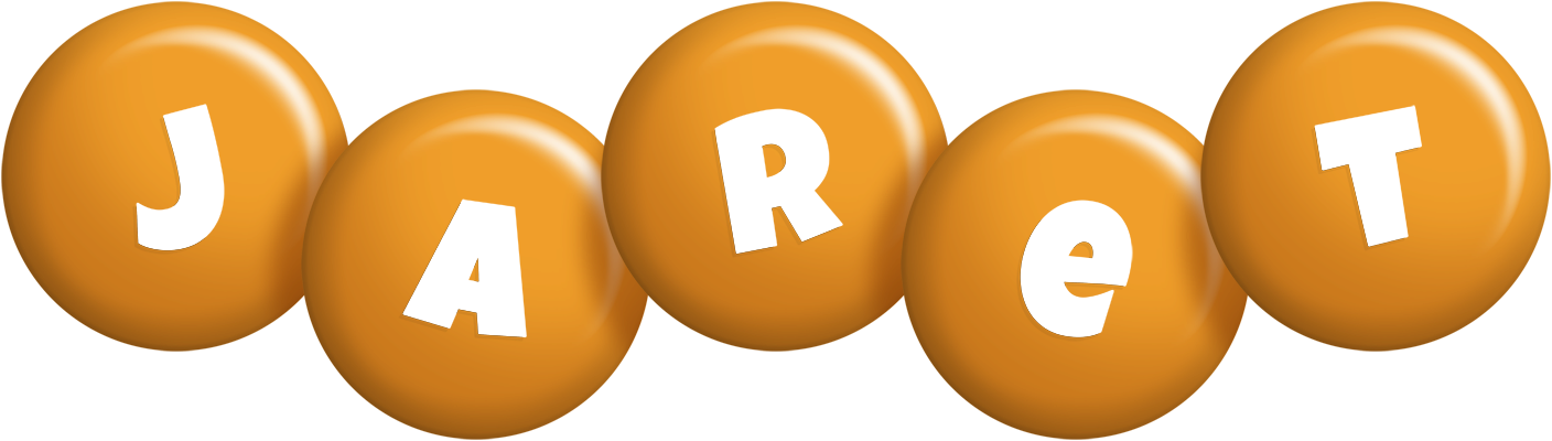 Jaret candy-orange logo
