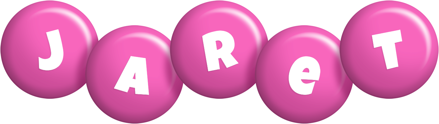Jaret candy-pink logo