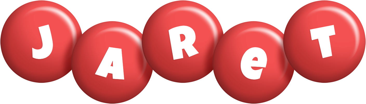Jaret candy-red logo