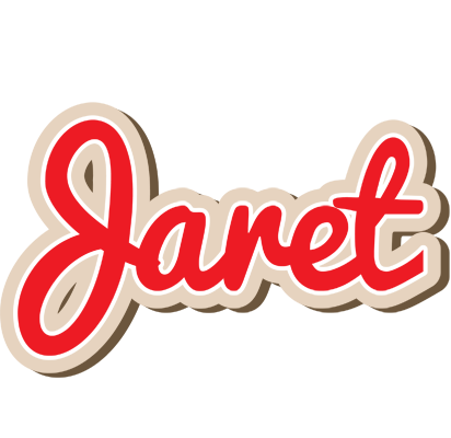 Jaret chocolate logo