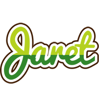 Jaret golfing logo