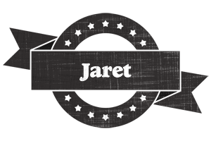 Jaret grunge logo