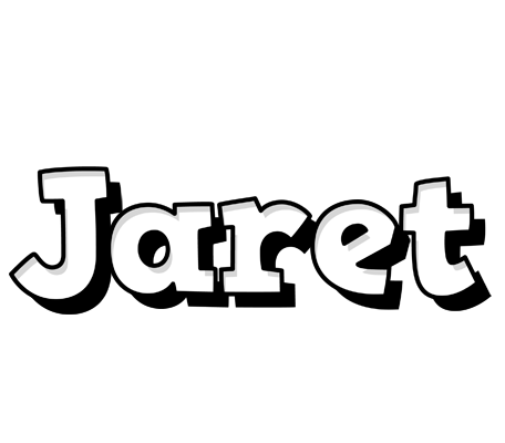 Jaret snowing logo