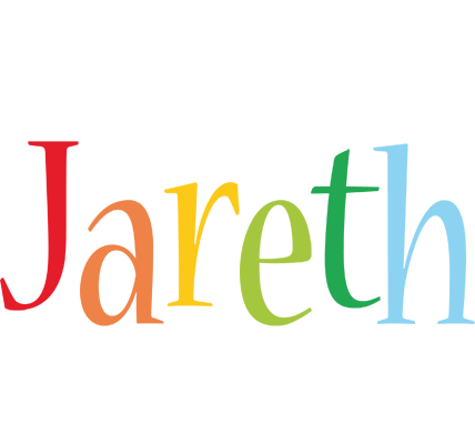 Jareth birthday logo