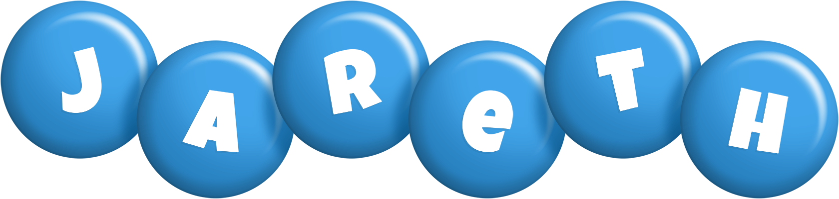 Jareth candy-blue logo