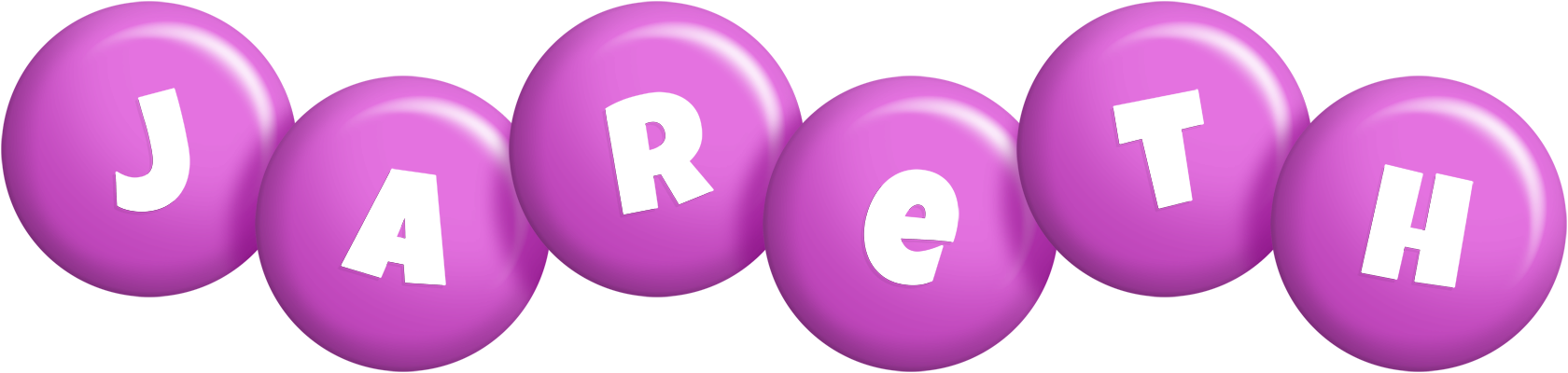 Jareth candy-purple logo