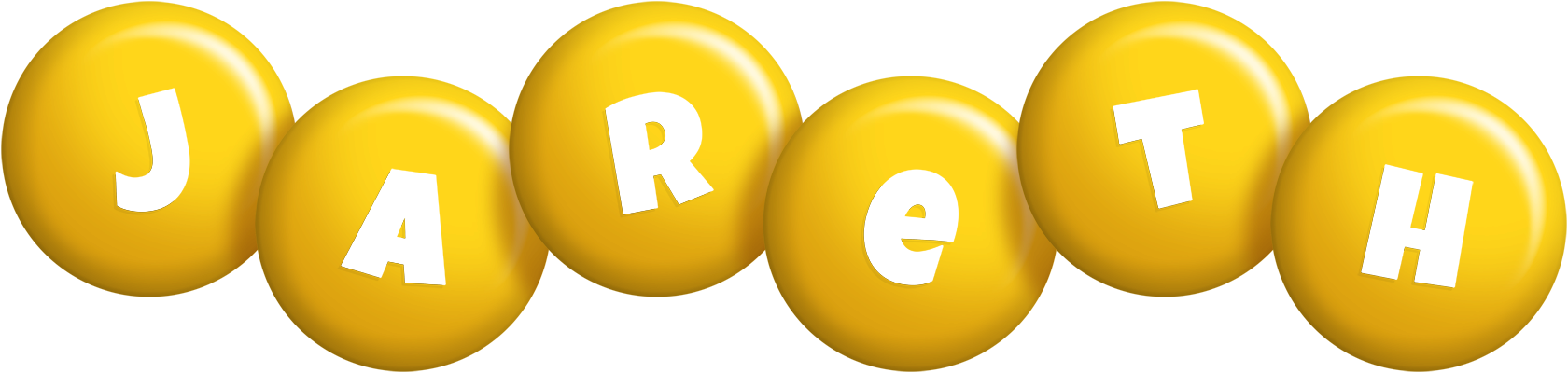 Jareth candy-yellow logo