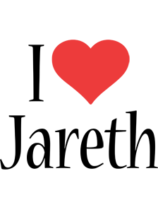 Jareth i-love logo