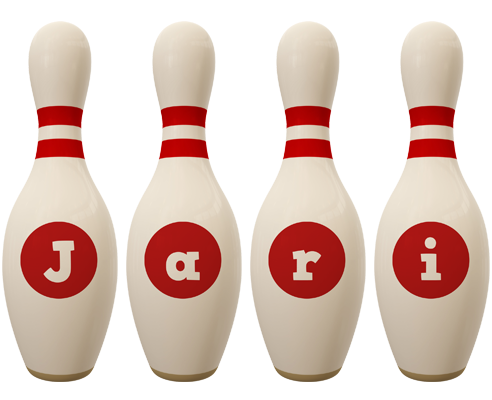 Jari bowling-pin logo