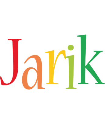 Jarik birthday logo
