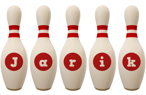 Jarik bowling-pin logo