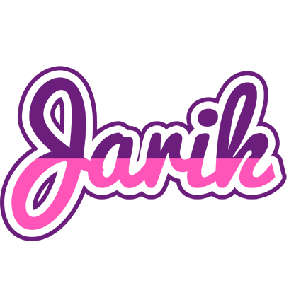 Jarik cheerful logo