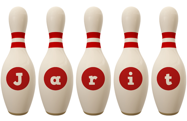 Jarit bowling-pin logo