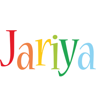Jariya birthday logo