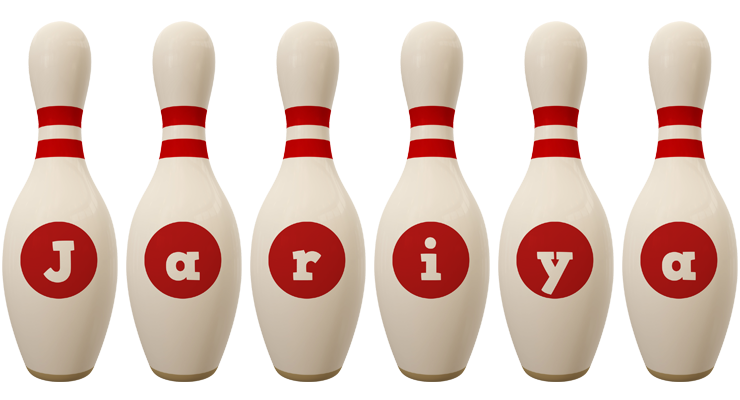 Jariya bowling-pin logo
