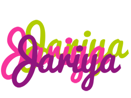 Jariya flowers logo