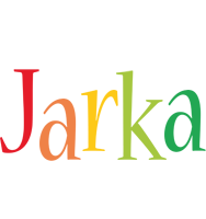 Jarka birthday logo