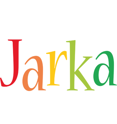Jarka birthday logo