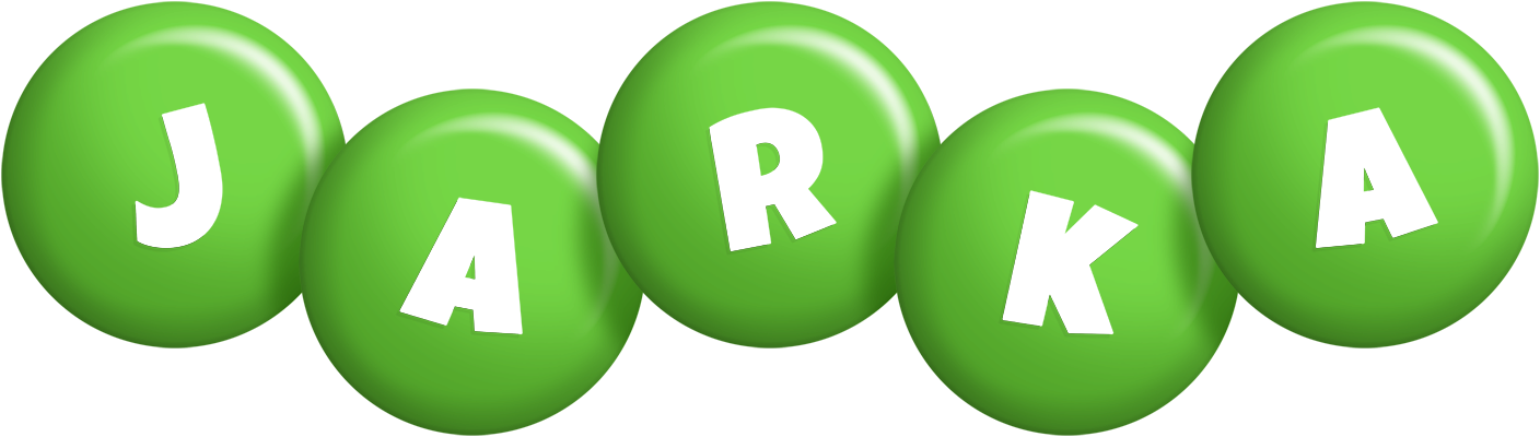Jarka candy-green logo