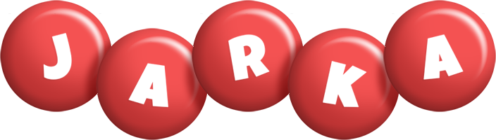 Jarka candy-red logo