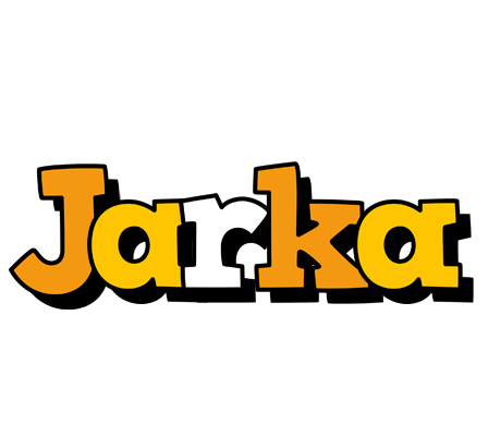 Jarka cartoon logo