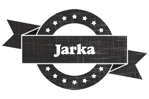 Jarka grunge logo