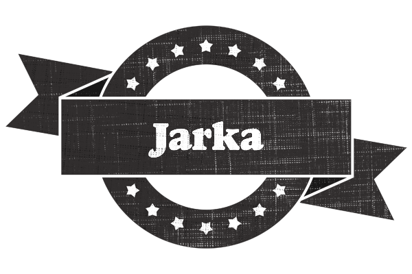 Jarka grunge logo