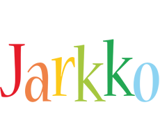 Jarkko birthday logo