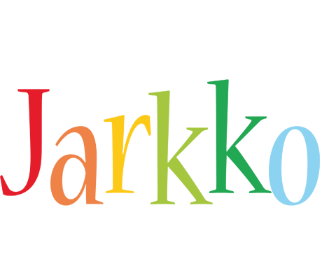 Jarkko birthday logo