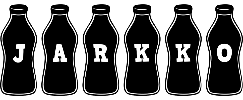 Jarkko bottle logo