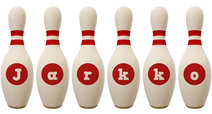 Jarkko bowling-pin logo