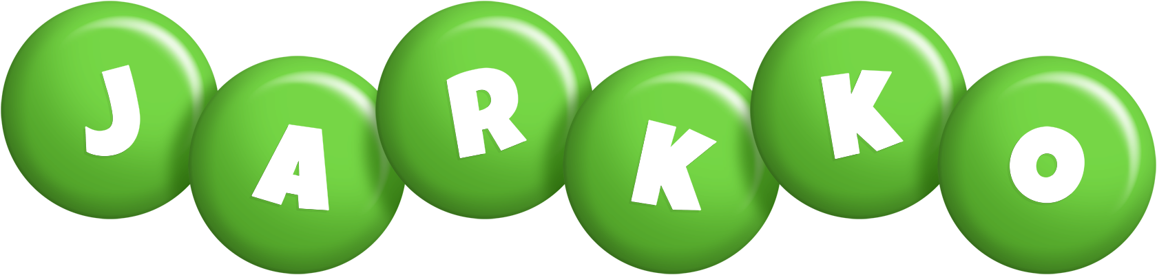 Jarkko candy-green logo