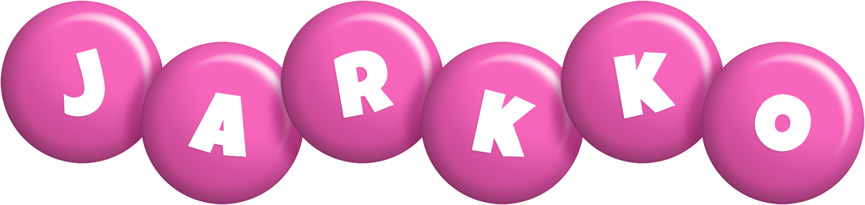 Jarkko candy-pink logo