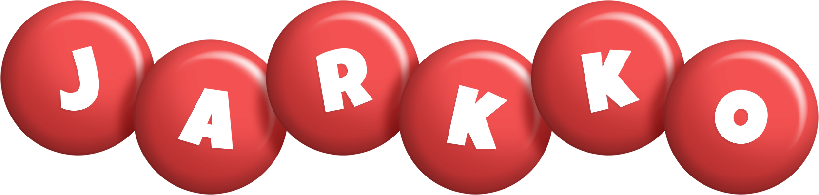 Jarkko candy-red logo