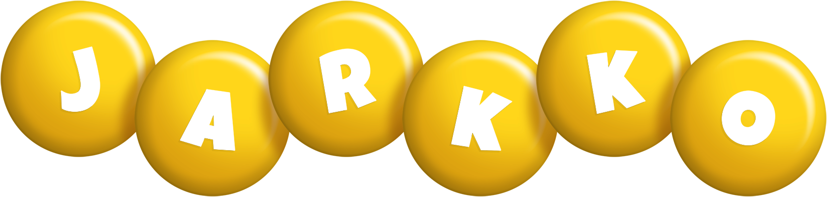 Jarkko candy-yellow logo