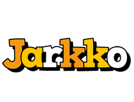 Jarkko cartoon logo