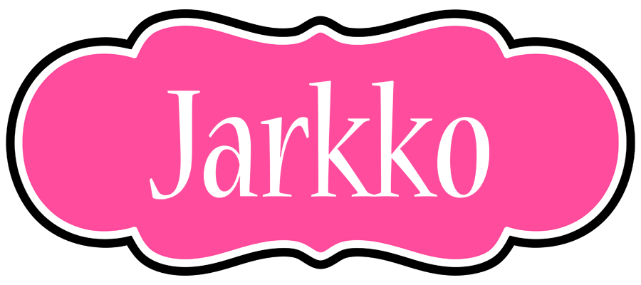 Jarkko invitation logo