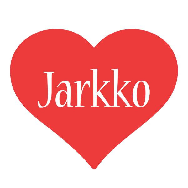 Jarkko love logo