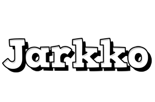 Jarkko snowing logo