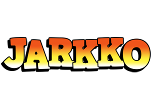 Jarkko sunset logo