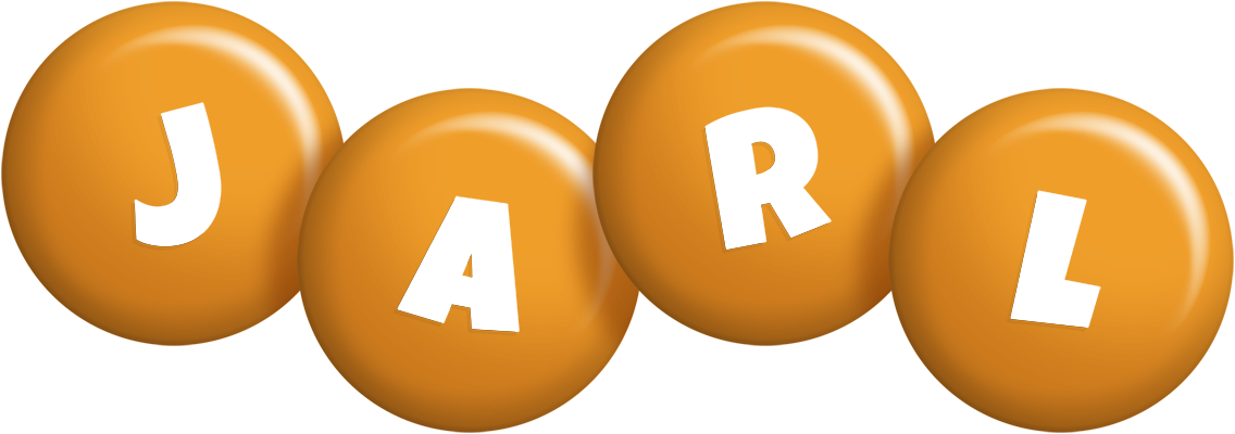 Jarl candy-orange logo