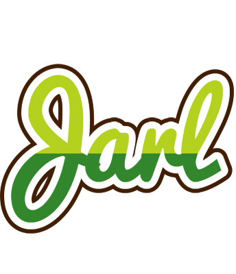 Jarl golfing logo