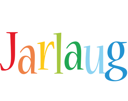 Jarlaug birthday logo