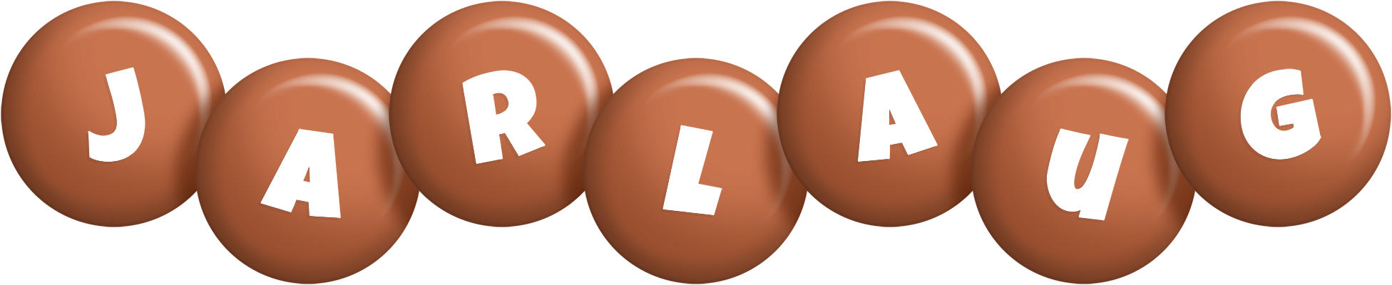 Jarlaug candy-brown logo