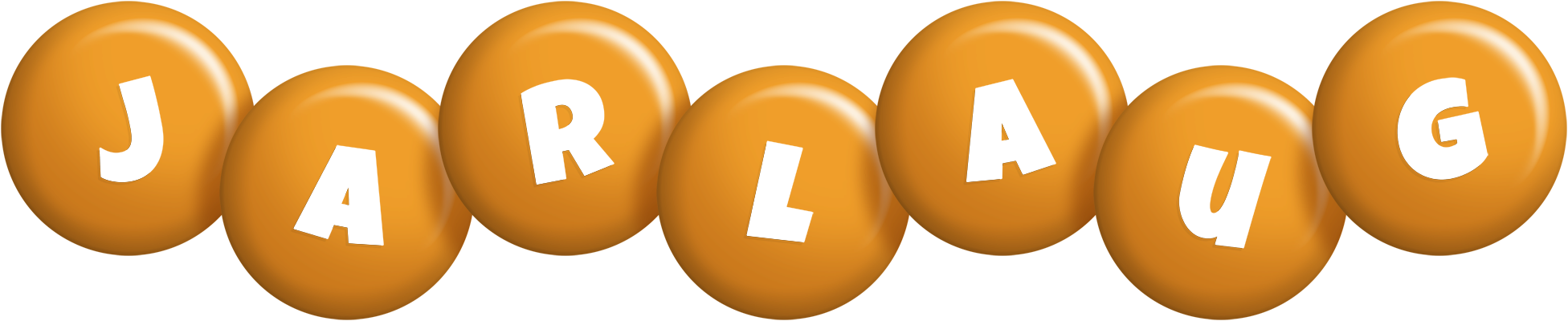 Jarlaug candy-orange logo