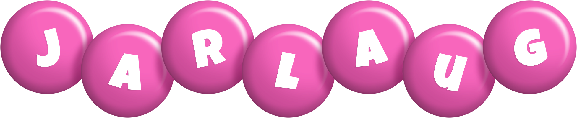 Jarlaug candy-pink logo