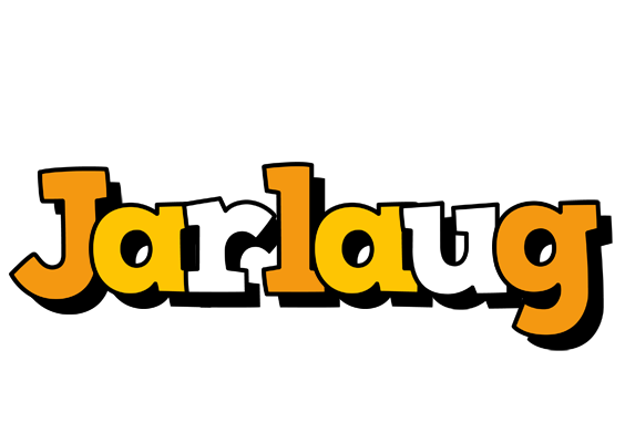 Jarlaug cartoon logo